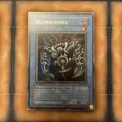 Relinquished SDP-001 Ultra Rare 1st Edition NM/LP + Bonus Card - Image 1