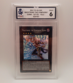 Maestroke the Symphony Djinn 1st Edition Yu-Gi-Oh! XYZ Symphony 2012 MGC 6 - Image 1