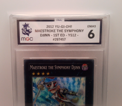 Maestroke the Symphony Djinn 1st Edition Yu-Gi-Oh! XYZ Symphony 2012 MGC 6 - Image 2