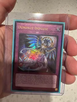 Yu-Gi-Oh! Dominus Impulse RA05-EN080 Ultimate Rare 1st Edition Near Mint Rarity - Image 1