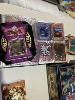 Yugioh Collectors Tin Yami Yugi Dark Magician 2002 And More - Image 3