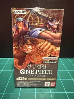One Piece KOREAN OPK-02 Paramount War Booster Box - Image 1