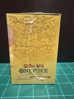 One Piece KOREAN OPK-04 Kingdoms of Intrigue Booster Box - Image 2