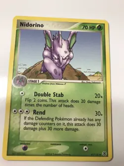 Nidorino Non-Holo - 41/112 - EX FireRed and LeafGreen Set Pokemon card - Image 1