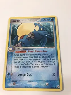 Sealeo 43/92 LEGEND MAKER Non-Holo Uncommon Pokemon Card NM - Image 1
