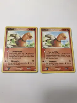 2x Torkoal 27/92 Non-Holo Rare EX Legend Maker Pokemon TCG Card Lp - Image 2