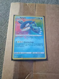 Kyogre 021/072 Shining Fates - Amazing Rare Holo Pokemon Card *A* - Image 1