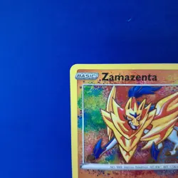 Zamazenta Holo Pokemon TCG Card 102/185 Vivid Voltage Amazing Rare NM Condition - Image 3