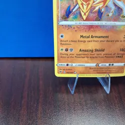 Zamazenta Holo Pokemon TCG Card 102/185 Vivid Voltage Amazing Rare NM Condition - Image 4