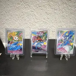 Pokemon TCG Rowlet, Litten, Popplio Holo Promo 3-Card Lot Nintendo English - Image 1