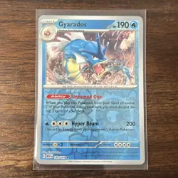 Gyarados Reverse Holo NM 130/165 Scarlet & Violet 151 Pokemon Card - Image 1