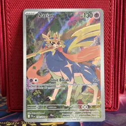 Zacian 100/094 illustration Rare Phantasmal Flames Pokemon Card - Image 1