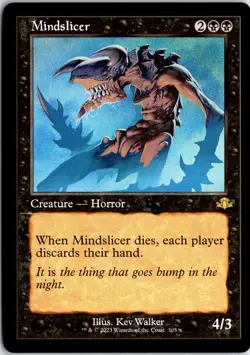 Mindslicer (Retro Frame) 305 R Dominaria Remastered Magic: The Gathering NM/M - Image 1
