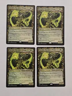 4x Katilda, Dawnheart Prime - Showcase - Midnight Hunt - Near Mint - MTG - Image 1