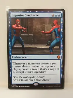 MTG Impostor Syndrome Extended Art Marvel's Spider-Man #251 Mythic - Image 1