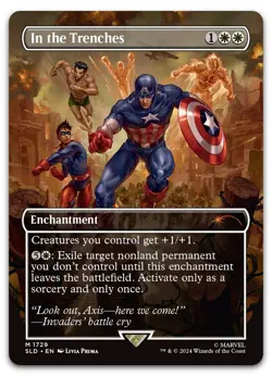 In the Trenches #1729 (NM) Secret Lair Drop SLD Magic MTG - Image 1