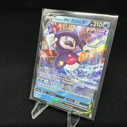 Galarian Mr. Rime V 049/189 Astral Radiance Holo Ultra Rare Pokemon TCG Card NM - Image 1