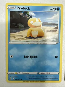 Pokemon TCG Card Set Of 2 Cards Psyduck 024/203 Goldie 025/203 NM - Image 2