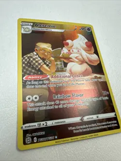Holo Alcremie TG08/TG30 Ultra Rare Brilliant Stars Pokemon TCG Card NM - Image 2