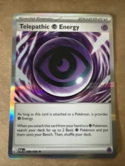 Pokemon Perfect Order Telepathic Energy 088/088 Holo Rare NM - Image 1