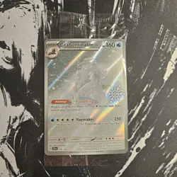 SEALED Crabominable (149/142) Holiday 2025 Snowflake Stamp Promo Sealed Pokemon - Image 1