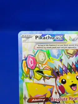 Pokemon SV08 Surging Sparks Pikachu ex 219/191 Full Art Ultra Rare NM - Image 4