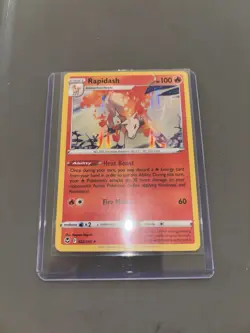Rapidash - Holo 022/195 Rare Pokemon Sword & Shield: Silver Tempest - Image 1