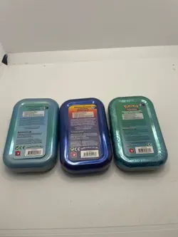 3 Pokemon TCG Kanto Power Mini Tins Artwork ONLY Kanto, Galar, Charizard, Pika - Image 2