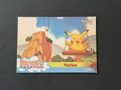 Pokemon Topps - Playtime Pikachu's Vacation #57 - Blue Label - Holo - Near Mint - Image 1