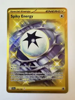 Pokemon Journey Together #190 Spiky Energy Hyper Rare - Image 1