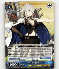 Weiss Schwarz Washington - Azur Lane - Image 1