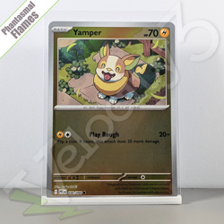 Pokemon TCG Card - Yamper 30/94 Reverse Holo | Phantasmal Flames (2025) PFL - Image 1