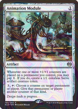 Foil Animation Module - Kaladesh Promos | MTG Card - Image 1