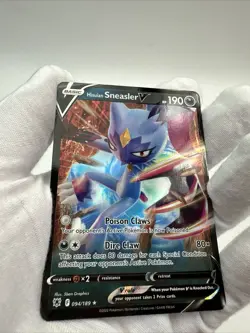 Pokemon TCG - Hisuian Sneasler V Ultra Rare Holo 094/189 Astral Radiance Card - Image 2