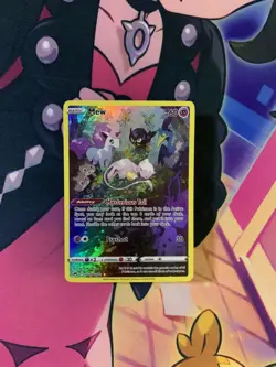 Pokemon Mew TCG Ultra Rare Holo Card Crown Zenith: Galarian Gallery #GG10/GG70 - Image 2
