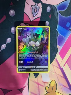 Pokemon Mew TCG Ultra Rare Holo Card Crown Zenith: Galarian Gallery #GG10/GG70 - Image 3