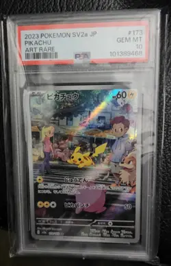 PSA 10 Pikachu 173/165 Sv2a: Pokemon Card 151 Holo (Japanese) - Image 1