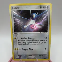 Pokemon Latios 2/10 EX Trainer Kit 1 Blue Common Reverse Holo Basic NM - Image 1