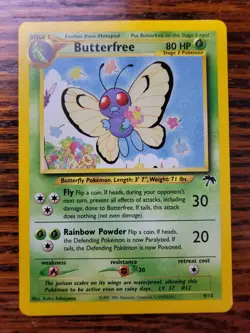 Pokemon TCG Southern Islands Butterfree 9/18 - Image 1