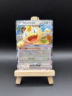 Pokemon TCG Meowth EX 062/088 Perfect Order Ultra Rare Holo Near Mint - Image 1