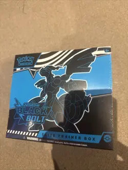 Pokemon Black Bolt TCG Elite Trainer Box New Sealed - Image 1