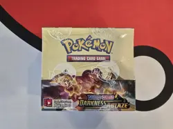 Pokemon Sword and Shield Darkness Ablaze Booster Box Sealed - Image 1