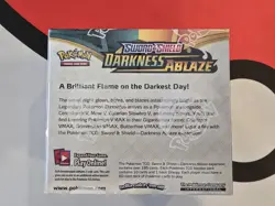 Pokemon Sword and Shield Darkness Ablaze Booster Box Sealed - Image 3
