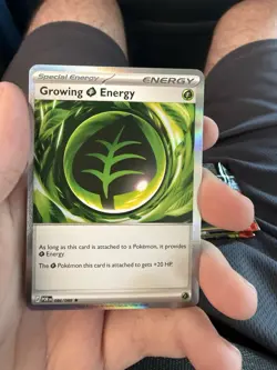 Growing Energy 086/088 - Holo Rare - Pokemon TCG: Perfect Order - English NM - Image 1