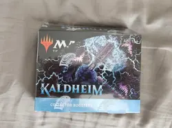 MTG Kaldheim Collector Booster Box 12 Packs Magic the Gathering Sealed - Image 1