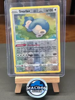 Snorlax 131/185 Vivid Voltage Holo Rare NM 2020 Reverse Holo - Image 1