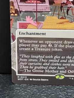 MTG Smothering Tithe Extended Art Showcase WOT 0013 Mythic English - Image 3