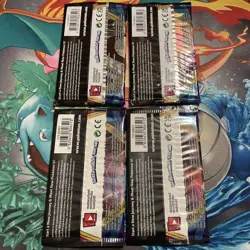 Pokemon Sword and Shield Base Booster Packs Complete Set of Art SEALED/UNWEIGHED - Image 2