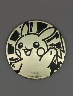 Pokemon TCG - Pikachu Coin Metallic - Image 1