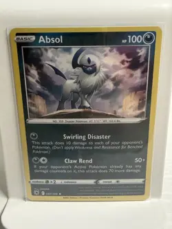 Miscellaneous Cards & Products Absol 097/189 Rare Pokemon (Cosmos Holo) NM/M - Image 2